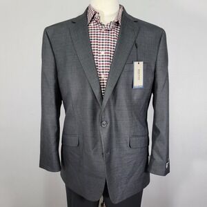 Kenneth Cole Reaction Men's Sport Coat Blazer‎ Two Button Techni-Cole 46R
